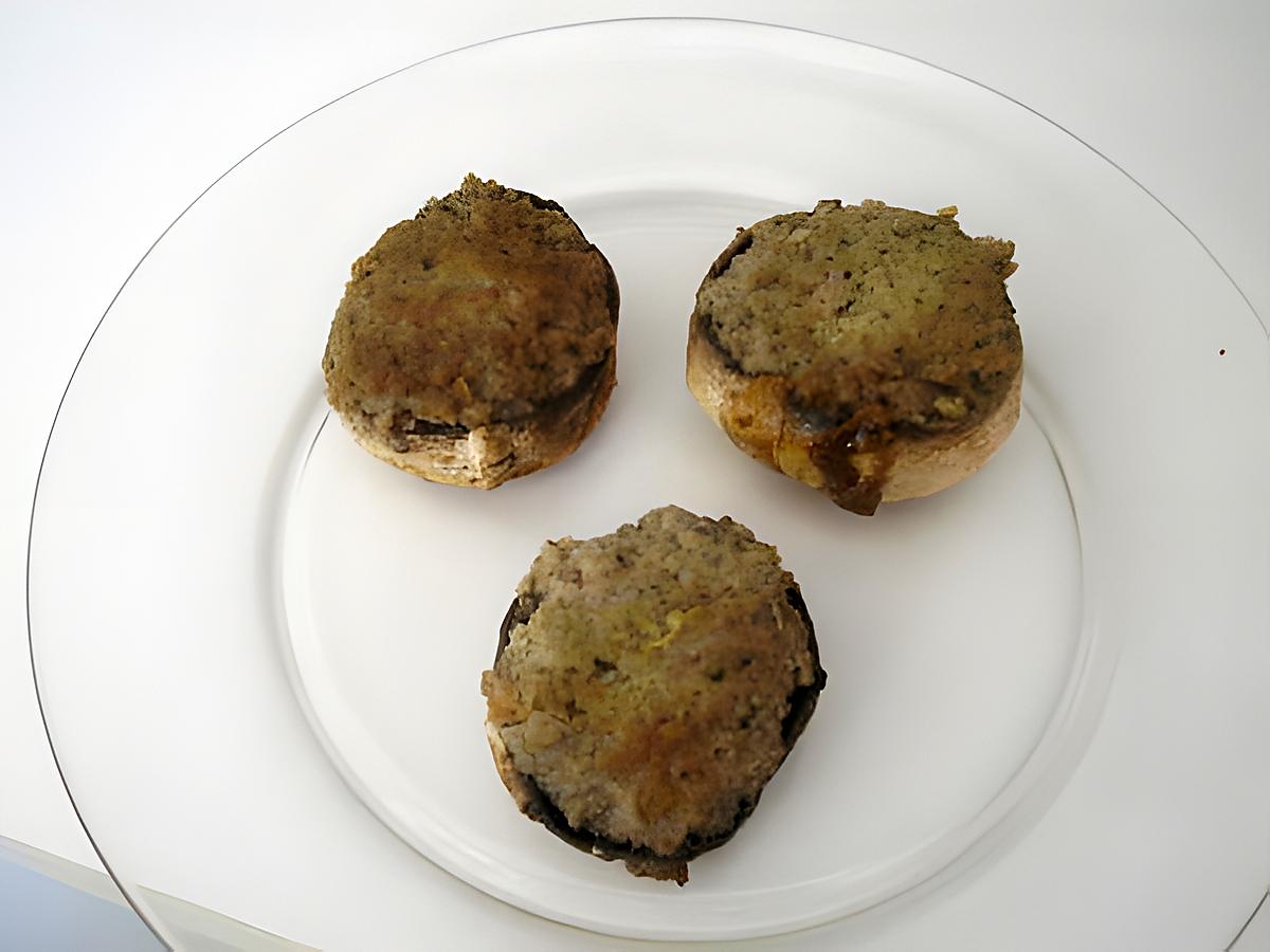 recette champignons farcis