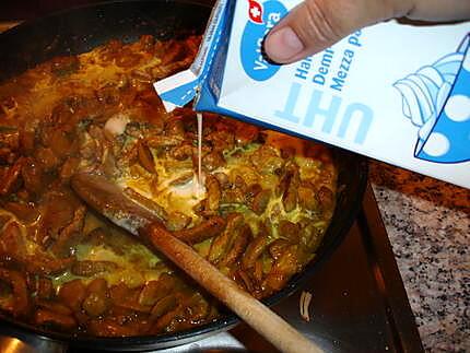 recette Emincé de Porc au Curry