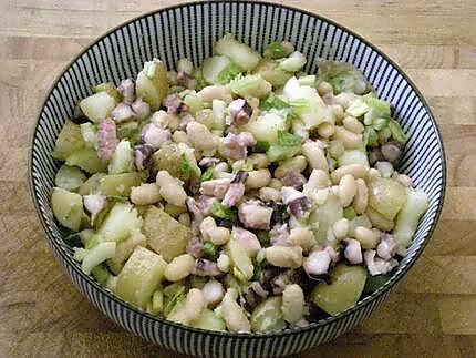 recette Salade de poulpe à l'Italienne