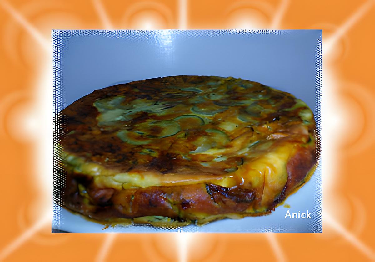 recette Clafoutis courgettes , tomates et basilic