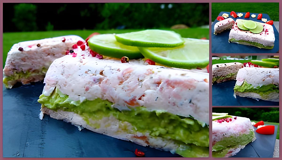 recette Terrine aux 2 saumons et avocat