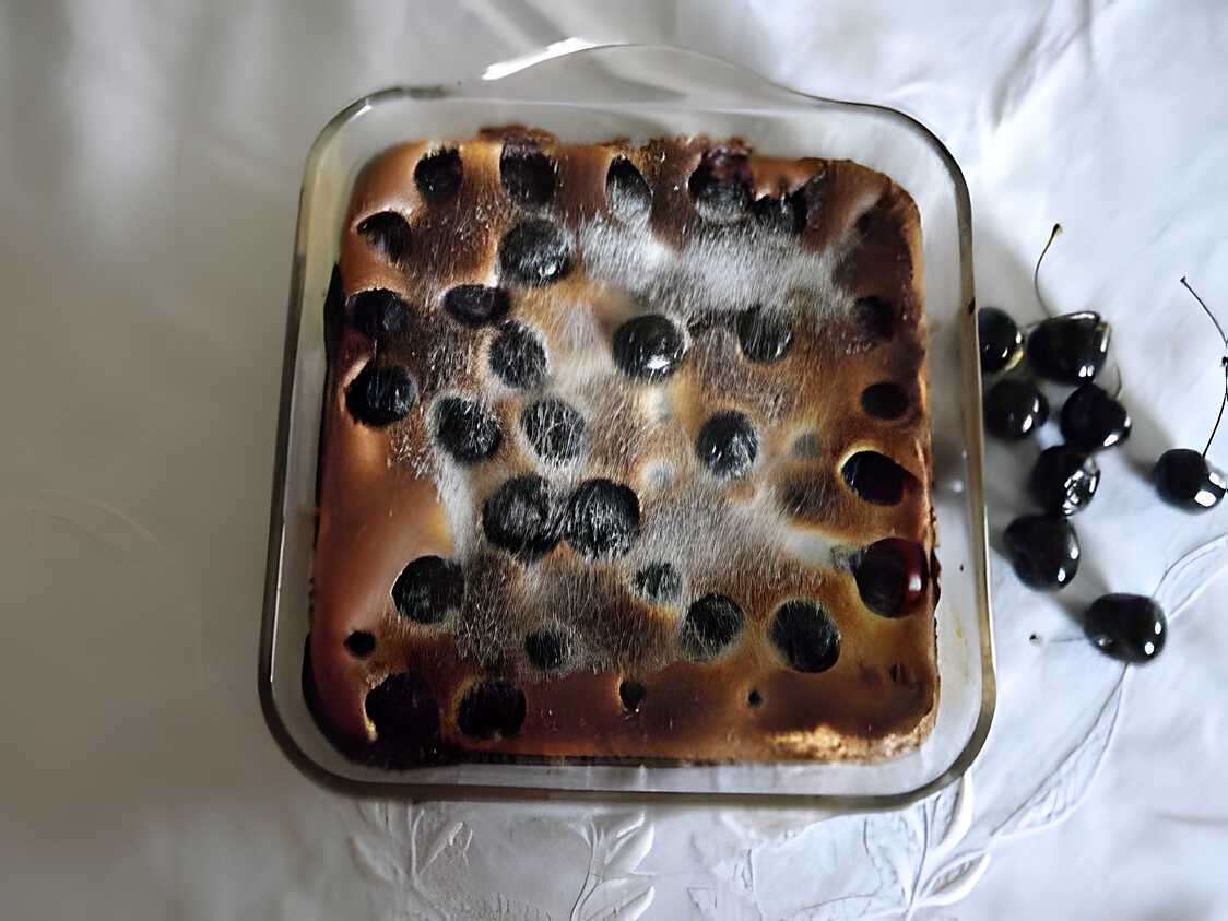 Clafoutis aux cerises à base de mascarpone
