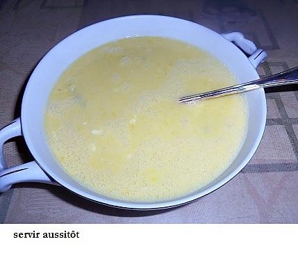 recette Soupe de poulet ( kotosoupa avgolemono ) à ma manière et son accompagnement