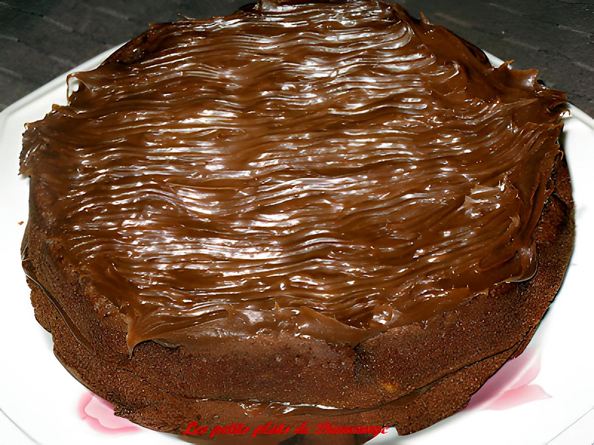 recette Tourte au chocolat et aux amandes