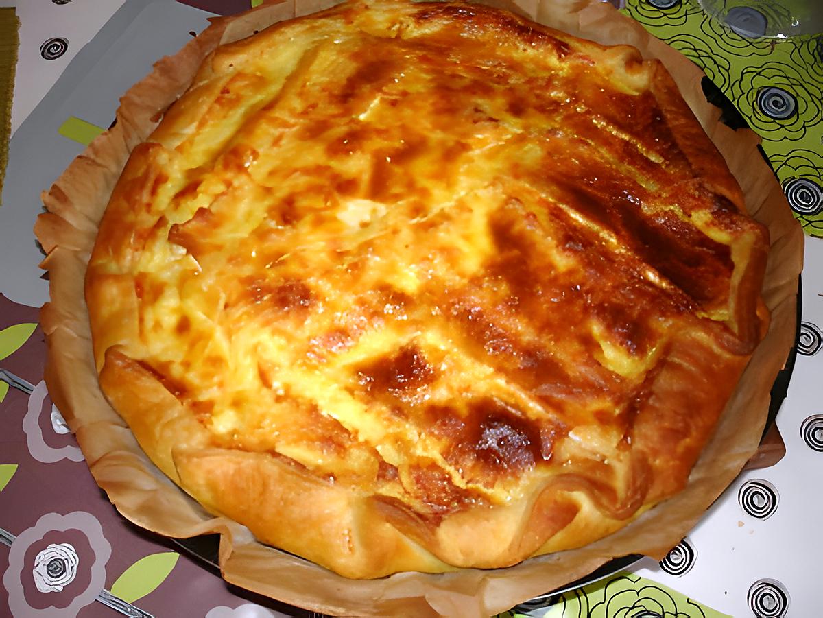 recette Tarte au camenbert