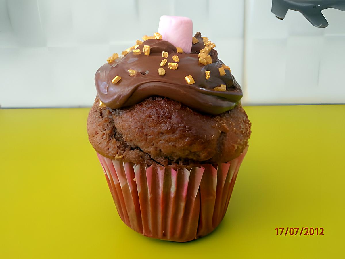 recette cupcake tout nutella