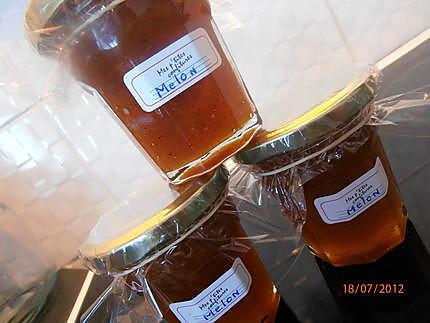 recette confiture de melon et vanille