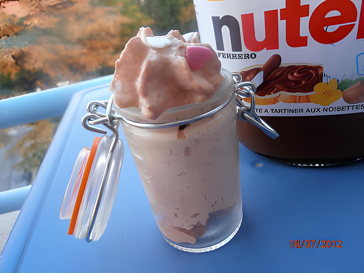 recette chantilly au nutella