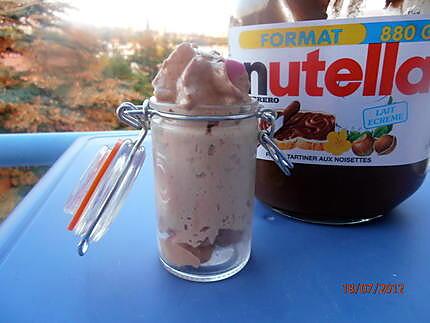 recette chantilly au nutella