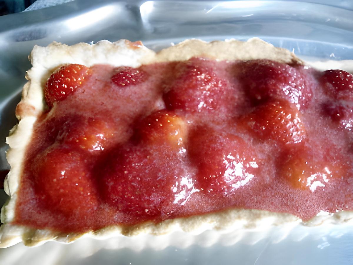 recette TARTE AUX FRAISES