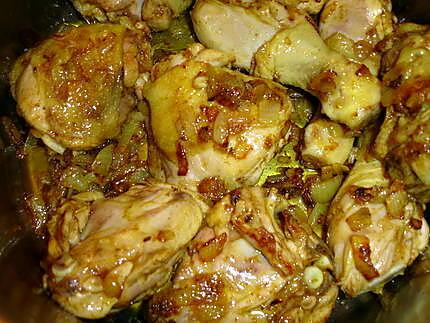 recette Poulet Curry Coco