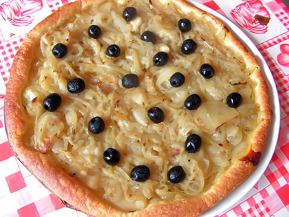 recette Tarte provençale aux oignons