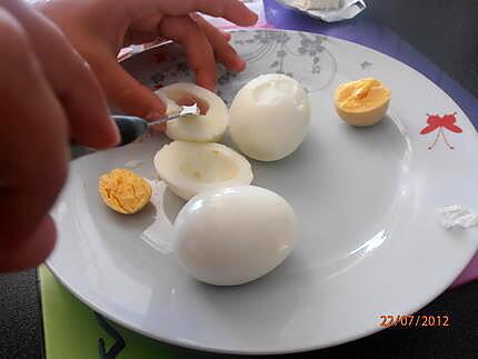 recette mes oeufs farcis surprise