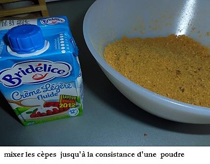 recette Sauce aux cèpes pour napper viandes , volailles, gibier