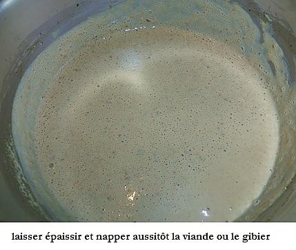 recette Sauce aux cèpes pour napper viandes , volailles, gibier