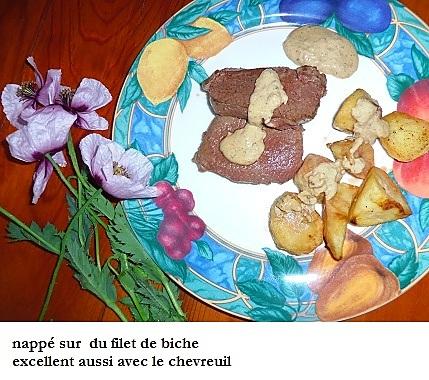 recette Sauce aux cèpes pour napper viandes , volailles, gibier