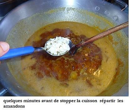 recette Confiture de nectarines et abricots aux amandons