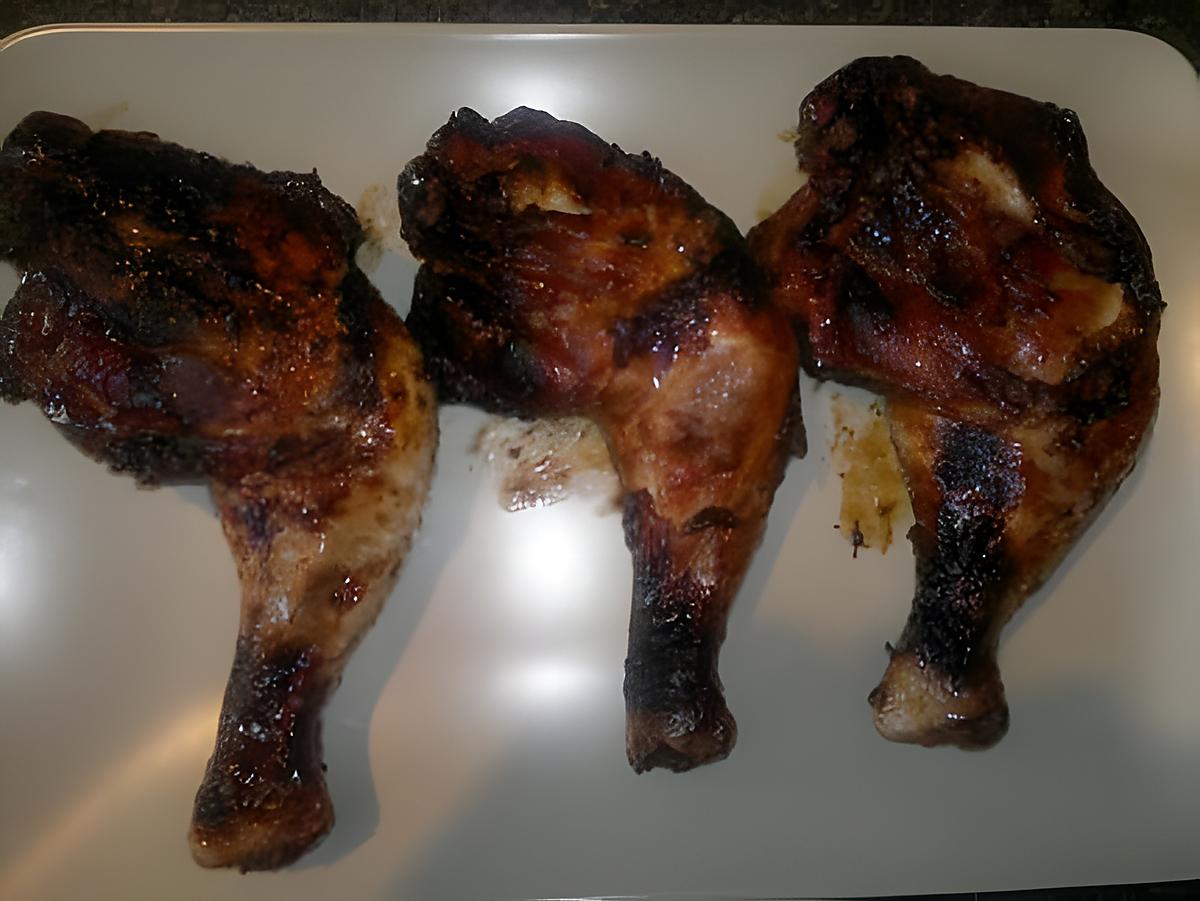 recette Cuisses de poulet asiatiques au barbeucue