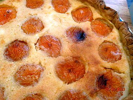 recette tarte amandine aux abricots