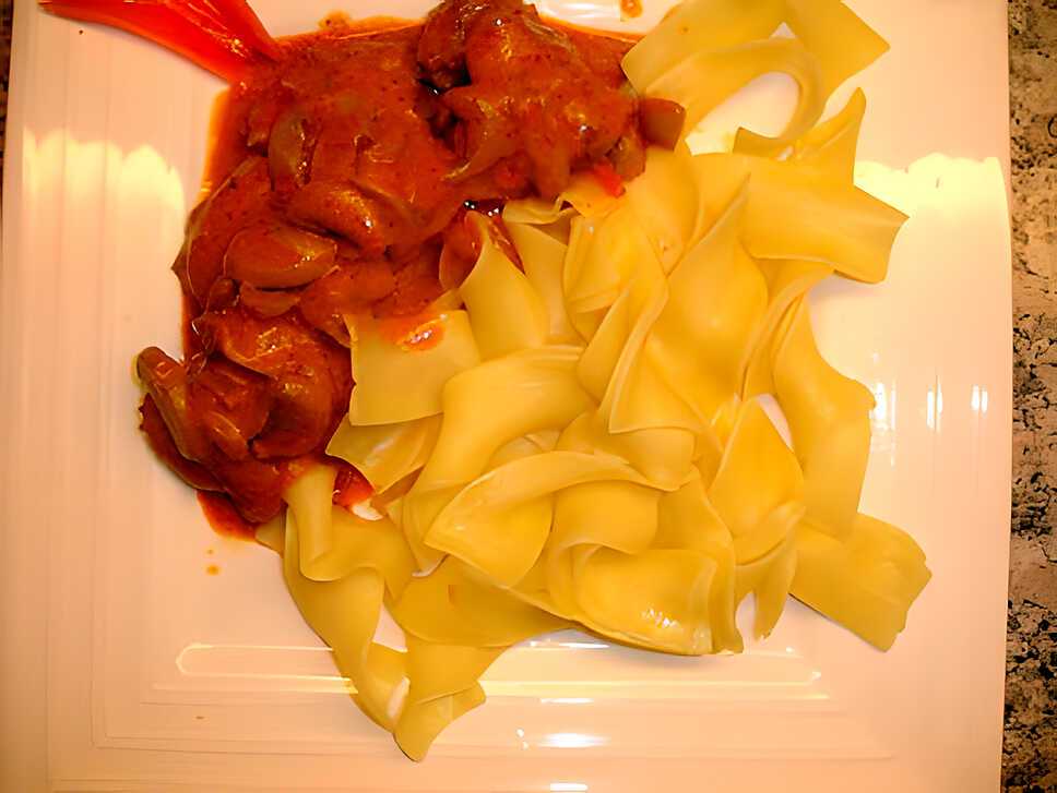recette Filet mignon de porc au Paprika et champignons