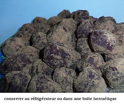 recette Truffes aux épices