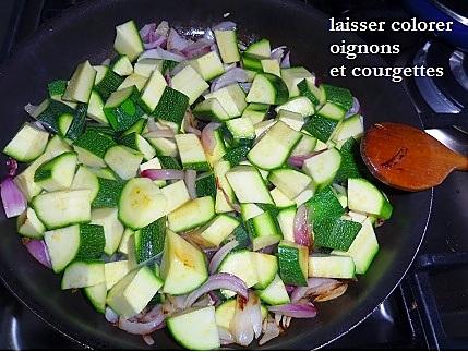 recette Fricassée de courgettes - pommes de terre  au curry et à la menthe