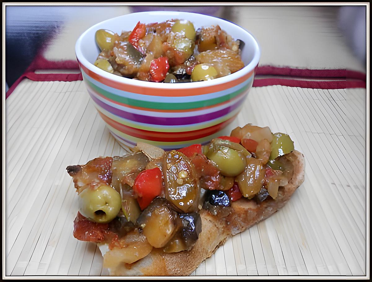 recette caponata a la cicilienne