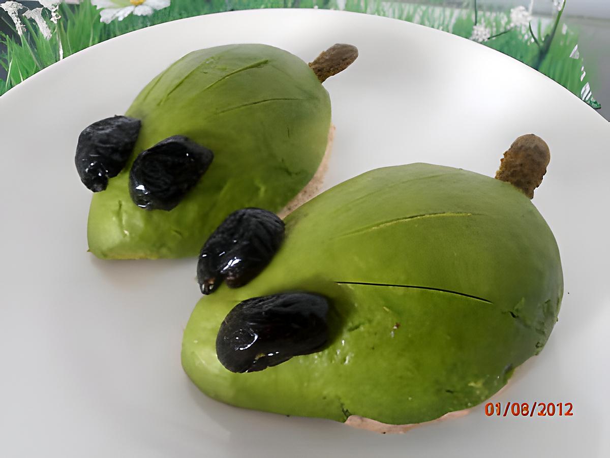 recette une souris verte