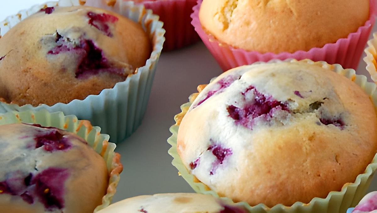 recette Muffin aux framboises :)