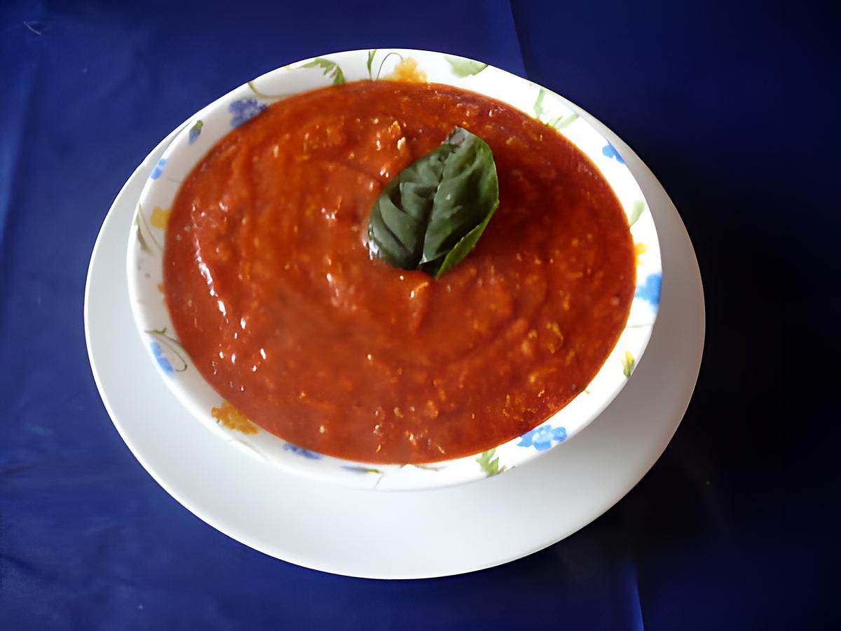 recette Sauce tomate au gruyère râpé