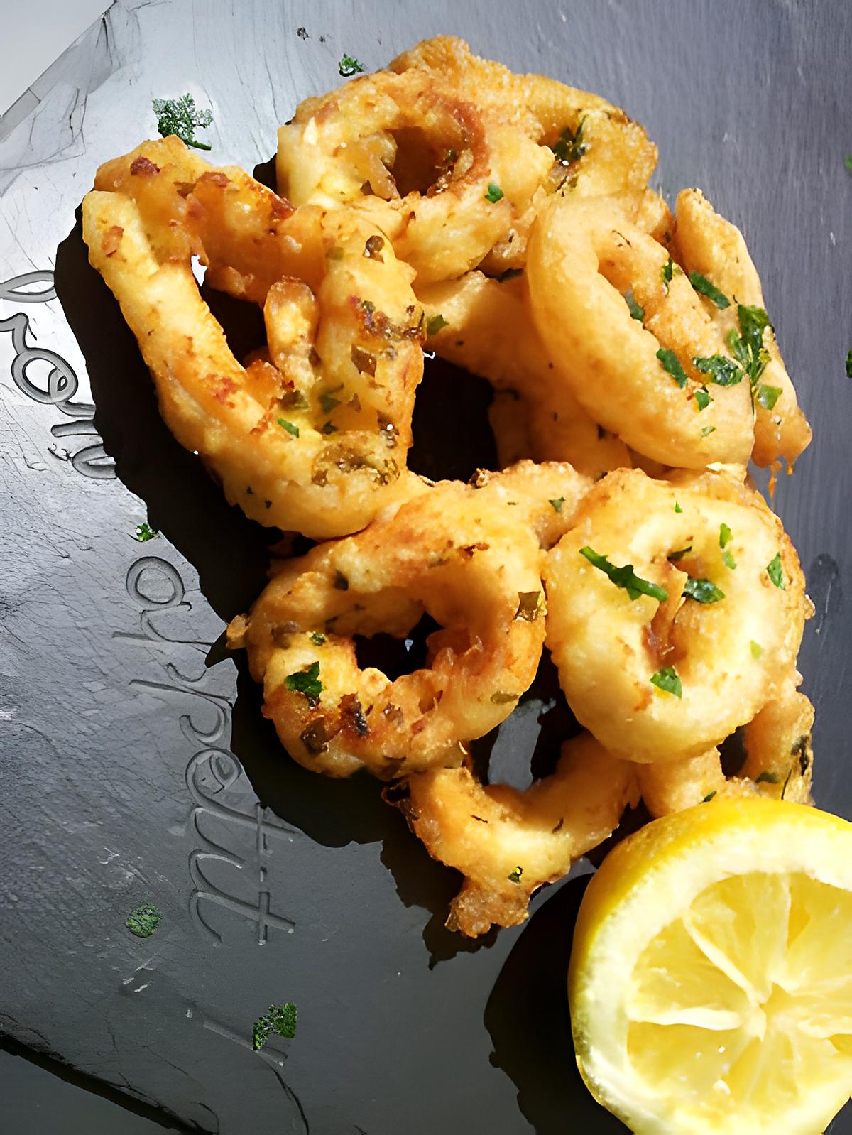 recette Calamars à la romaine