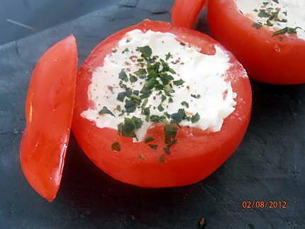 recette tomates farcies au saint môret