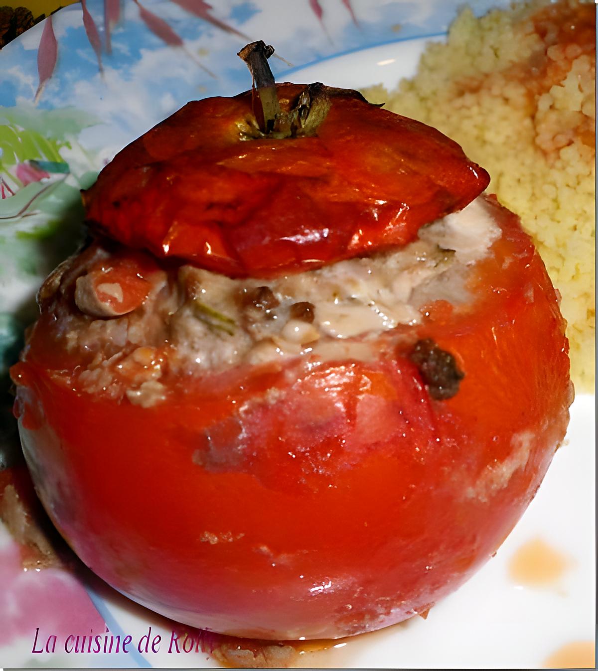 recette Tomates farcies avec de la menthe