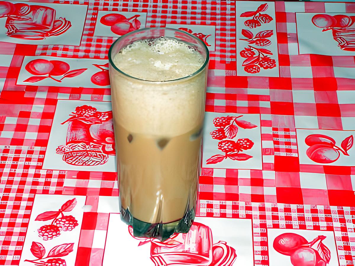 recette Café-chicoré frappé miel