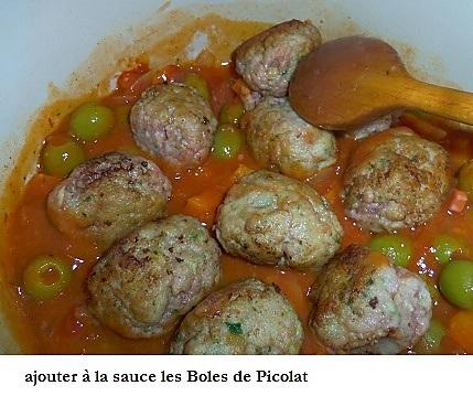 recette Les boules - 1° recette