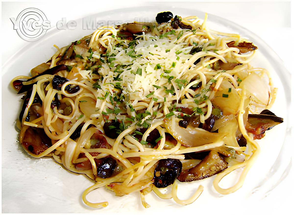 recette CAPRICE DE SPAGHETTIS