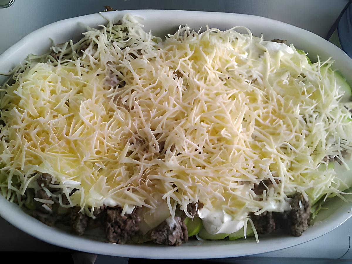 recette Gratin de courgette