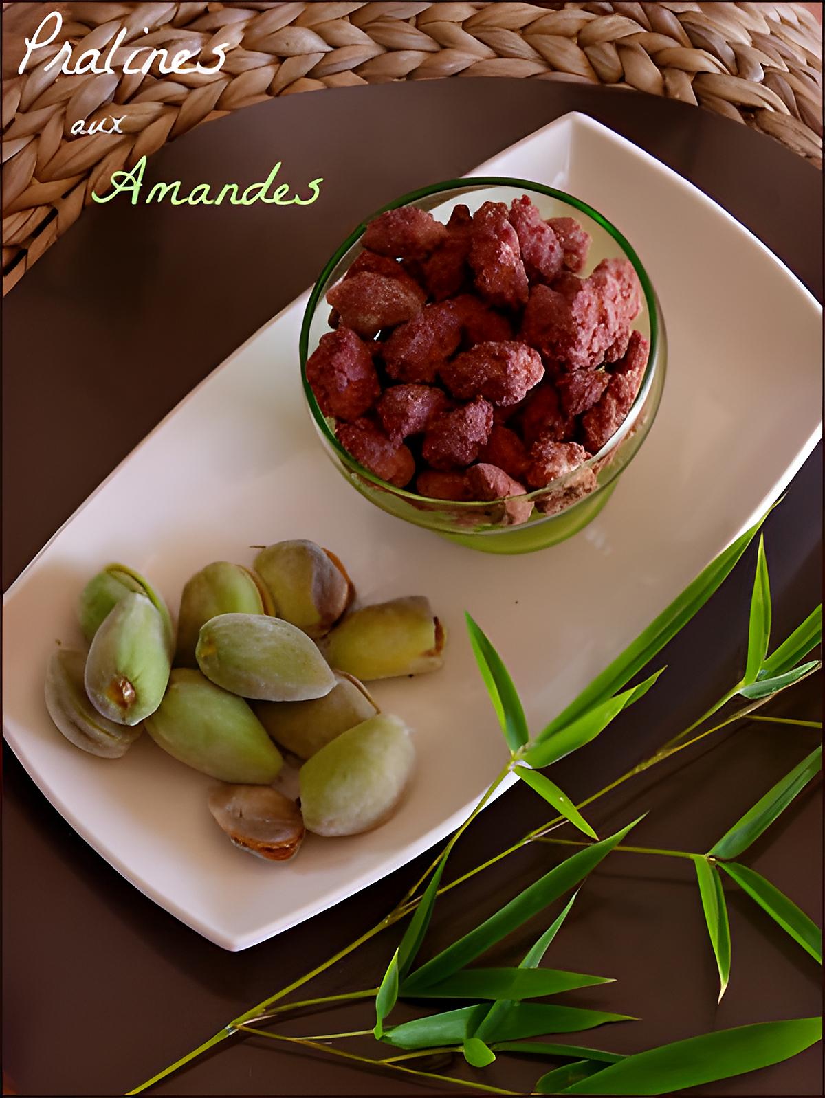 recette Pralines aux amandes