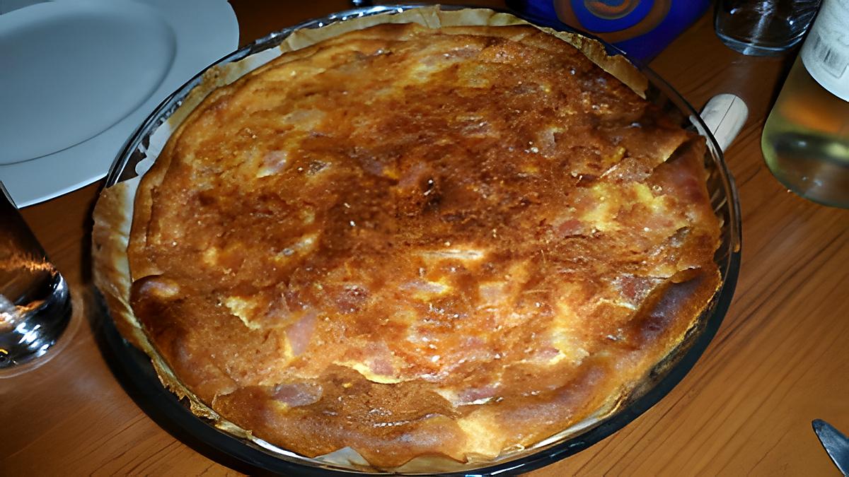 recette ma quiche maison délicieusement bonne!!!