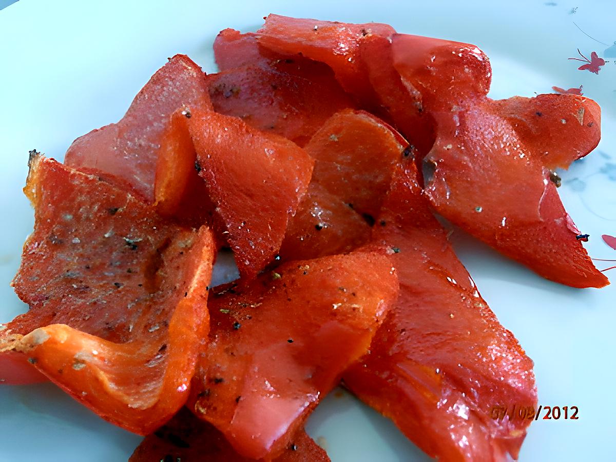 recette poivrons rouges confits