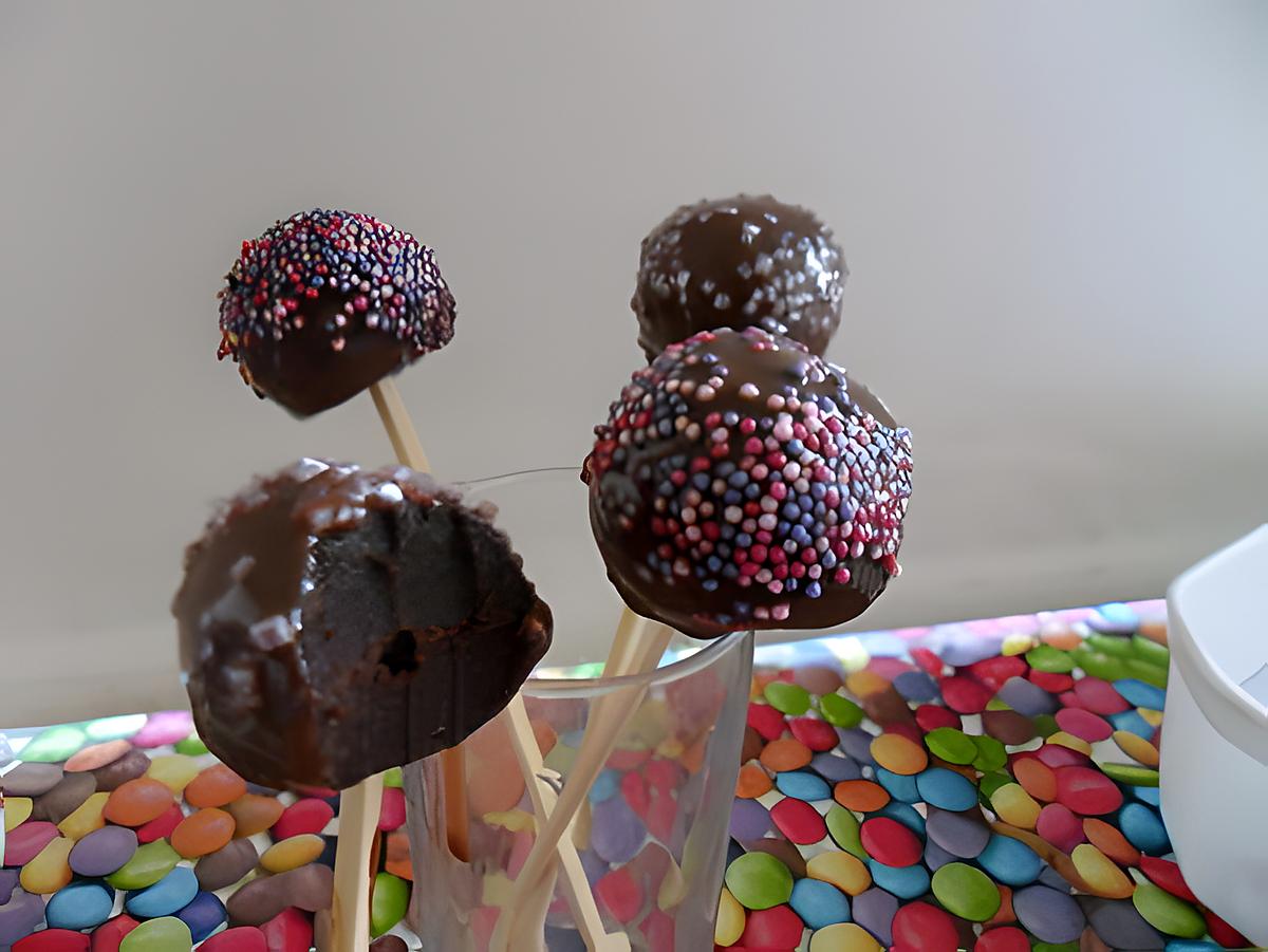 recette cakes pops au chocolat