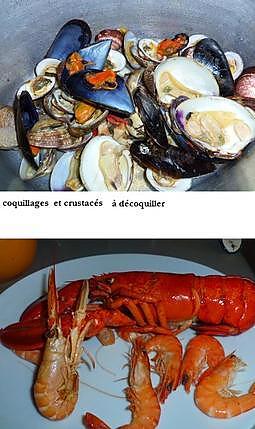 recette Couronne de riz aux fruits de mer et crustacés