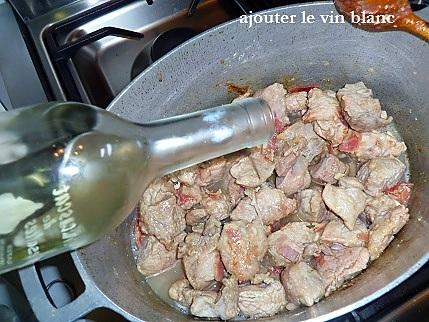 recette Sauté de veau aux carottes des sables et champignons