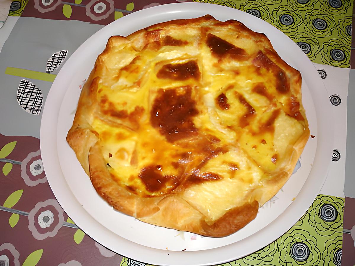 recette quiche poireaux- Maroilles