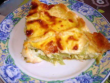 recette quiche poireaux- Maroilles