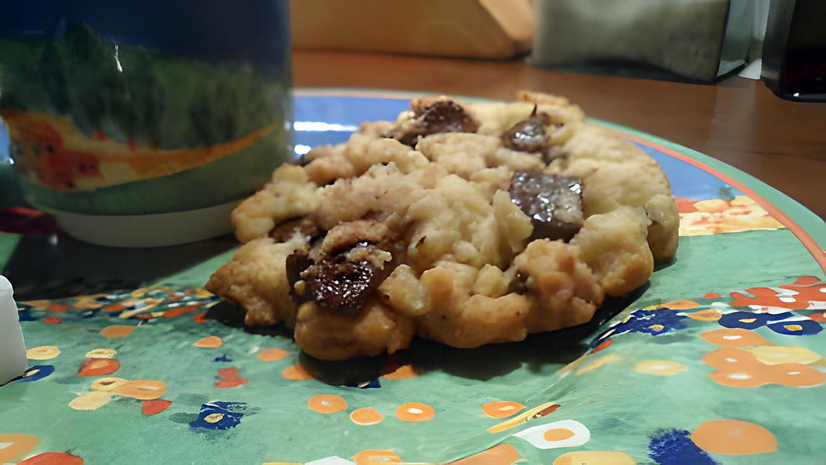 recette Cookies moelleux américain