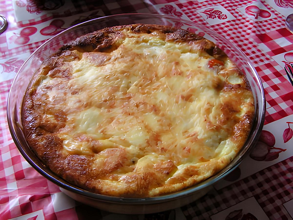 recette Clafoutis tomato-mozza