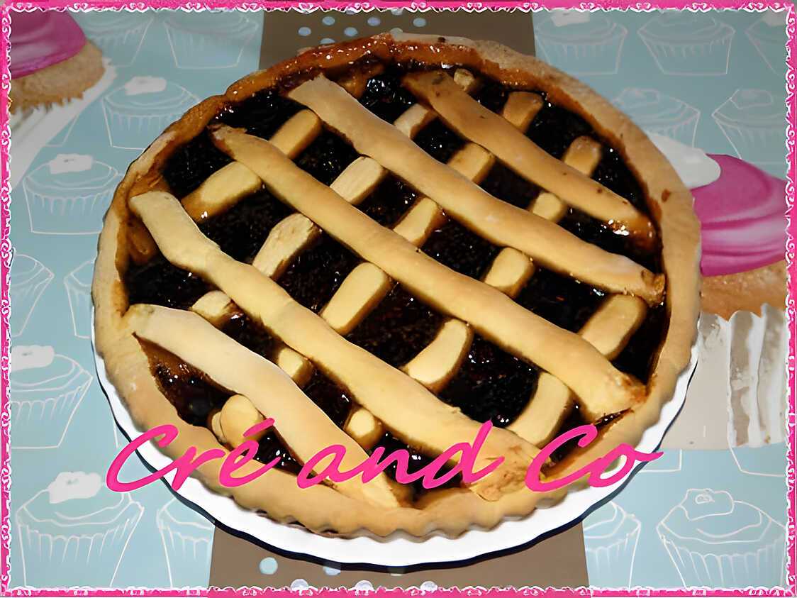 Recette de Tarte à la confiture...de fraise