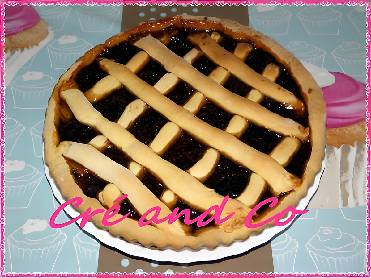 recette Tarte à la confiture...de fraise