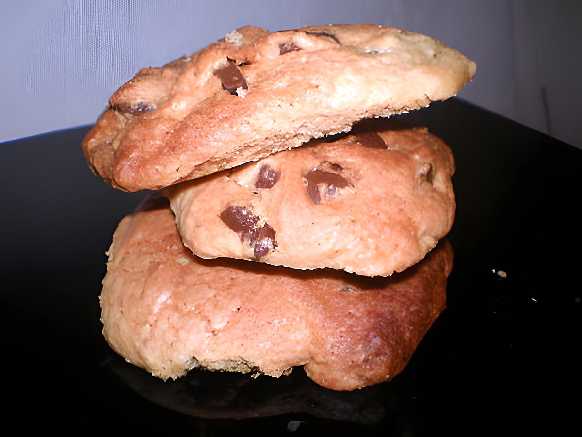 recette cookies facile au pépites de chocolat